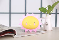 Ornament PVC LED Flashing Sun Shape Night Light toy Chirstmas Promotion Gifts